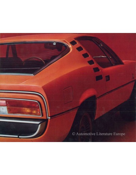 1973 ALFA ROMEO MONTREAL BROCHURE DUTCH