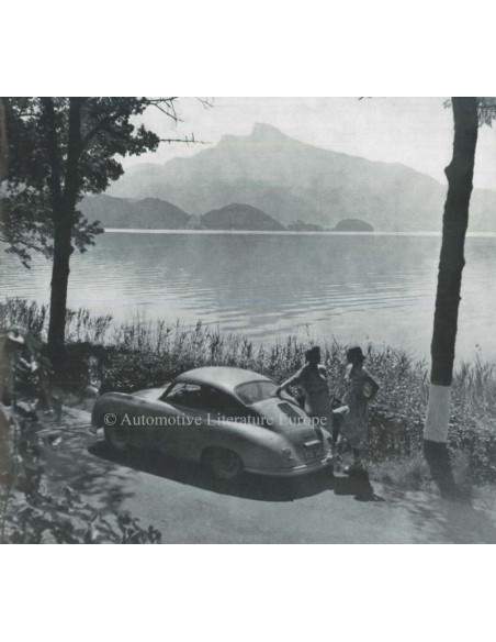 1954 PORSCHE 356 BROCHURE GERMAN