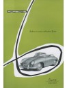 1955 PORSCHE 356 CABRIOLET LEAFLET DUITS