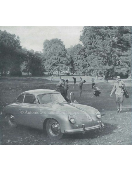 1953 PORSCHE 356 PROSPEKT DEUTSCH