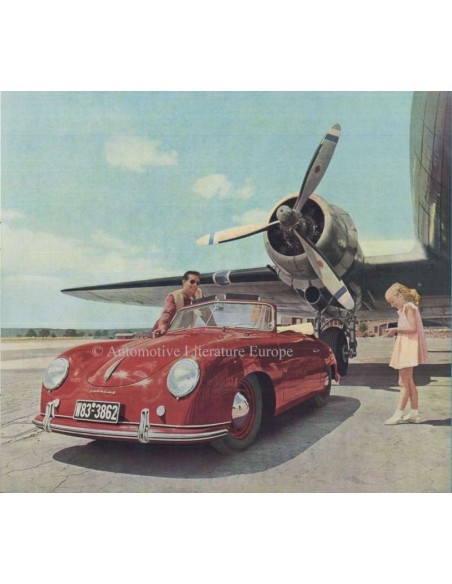 1954 PORSCHE 356 PROSPEKT FRANZÖSISCH