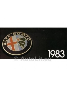 1983 Alfa Romeo Programma Brochure Nederlands