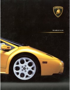 2000 LAMBORGHINI DIABLO 6.0 BROCHURE ENGELS