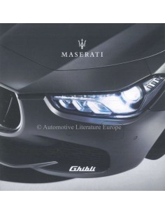 2017 MASERATI GHIBLI PROSPEKT ITALIENISCH