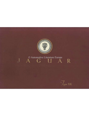 1953 JAGUAR XK120 SUPER SPORTS TWO-SEATER BROCHURE ENGELS