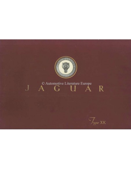 1953 JAGUAR XK120 SUPER SPORTS TWO-SEATER BROCHURE ENGELS