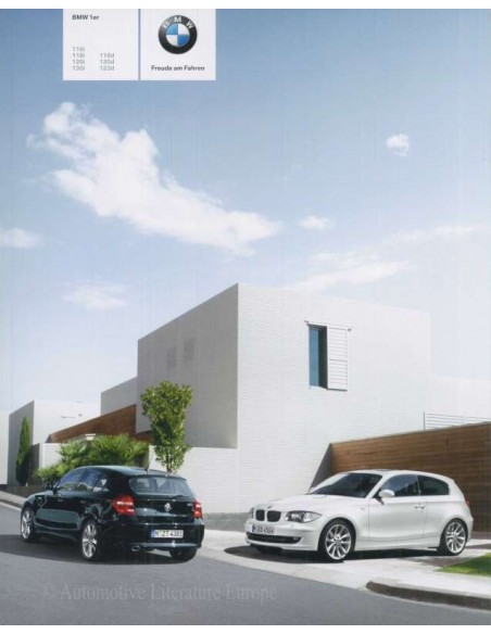 2008 BMW 1 SERIE BROCHURE DUITS