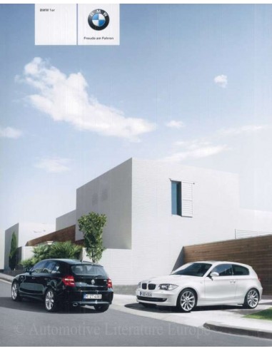 2009 BMW 1ER PROSPEKT DEUTSCH
