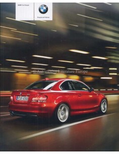 2009 BMW 1ER COUPÉ PROSPEKT DEUTSCH