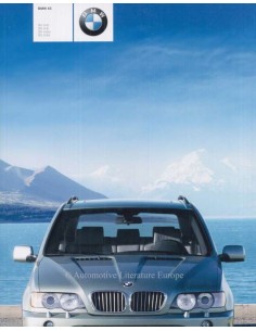 2002 BMW X5 BROCHURE DUITS