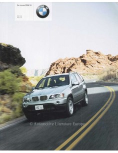 2000 BMW X5 BROCHURE DUTCH