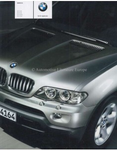 2005 BMW X5 PROSPEKT NIEDERLÄNDISCH
