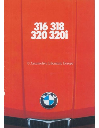 1976 BMW 3 SERIE BROCHURE NEDERLANDS