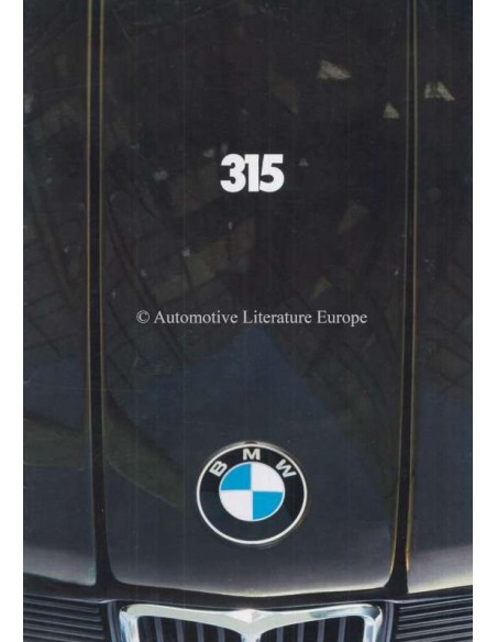1981 BMW 3ER PROSPEKT NIEDERLÄNDISCH