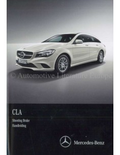 2015 MERCEDES BENZ W117 CLA KLASSE INSTRUCTIEBOEKJE NEDERLANDS