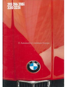 1982 BMW 3 SERIE BROCHURE NEDERLANDS