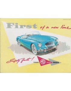 1966 MG MGB GT BROCHURE NEDERLANDS