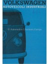 1965 VOLKSWAGEN T1 TRANSPOTER OWNERS MANUAL ITALIAN