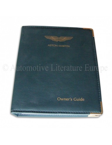 2003 ASTON MARTIN DB7 VANTAGE OWNERS MANUAL ENGLISH