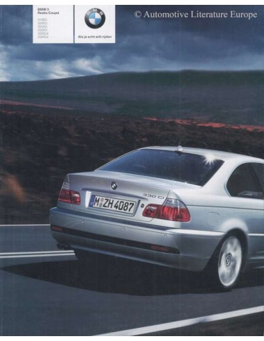 2003 BMW 3 SERIE COUPÉ BROCHURE NEDERLANDS
