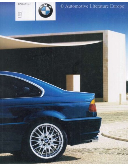 2000 BMW 3 SERIE COUPÉ BROCHURE DUITS