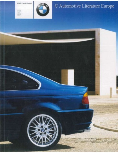 2001 BMW 3 SERIE COUPÉ BROCHURE NEDERLANDS