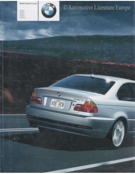 2003 BMW 3 SERIE COUPÉ BROCHURE NEDERLANDS