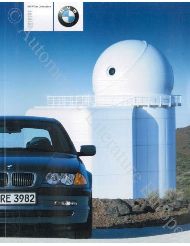 2000 BMW 3 SERIE SEDAN BROCHURE DUITS