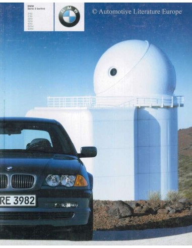 2001 BMW 3 SERIE SEDAN BROCHURE FRANS