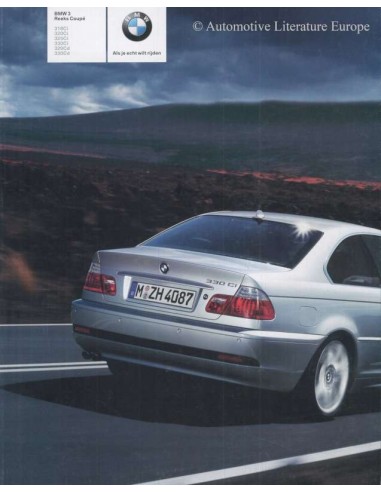 2004 BMW 3 SERIES COUPÉ BROCHURE DUTCH