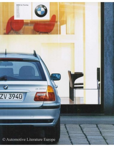 2003 BMW 3 SERIE TOURING BROCHURE DUITS