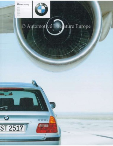 2000 BMW 3 SERIES TOURING BROCHURE GERMAN