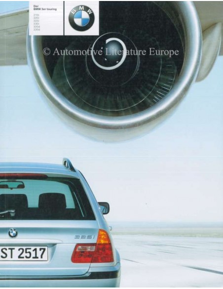 2000 BMW 3 SERIE TOURING BROCHURE DUITS