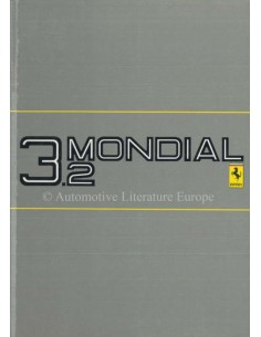 1985 FERRARI 3.2 MONDIAL INSTRUCTIEBOEKJE 377/85