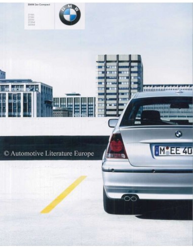 2003 BMW 3 SERIES COMPACT BROCHURE GERMAN
