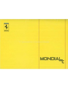 1989 FERRARI MONDIAL T OWNERS MANUAL 583/89