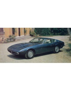 1969 MASERATI GHIBLI BROCHURE 'SCHAARS' 2