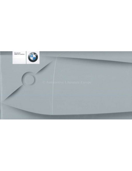 2002 BMW Z4 ROADSTER BROCHURE DUTCH