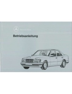 1993 MERCEDES BENZ E KLASSE INSTRUCTIEBOEKJE DUITS