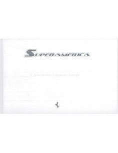 2005 FERRARI SUPERAMERICA HARDCOVER PROSPEKT ASPEN 413/559
