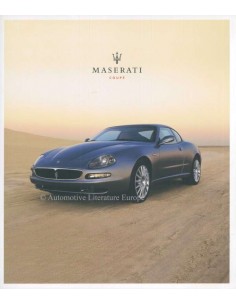 2003 MASERATI COUPE BROCHURE ITALIAANS