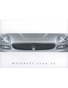 2000 MASERATI 3200GT PROSPEKT ENGLISCH