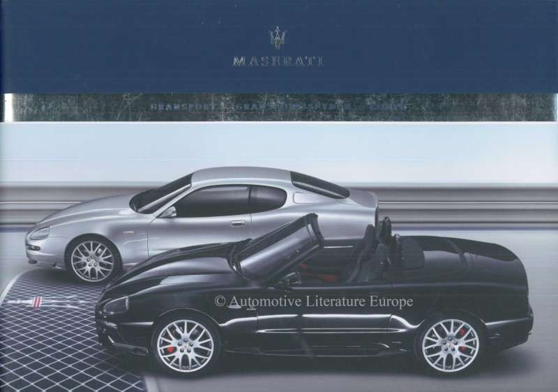 2006 Maserati Gransport Spyder Coupe Brochure German