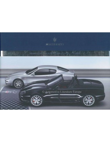 2006 MASERATI GRANDPORT SPYDER COUPE BROCHURE ENGELS