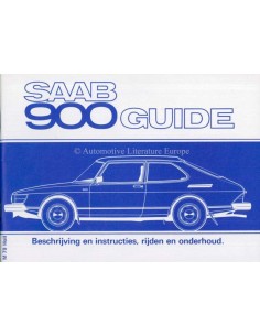 1979 SAAB 900 OWNERS MANUAL DUTCH