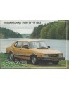 1983 SAAB 99 BETRIEBSANLEITUNG NIEDERLÄNDISCH