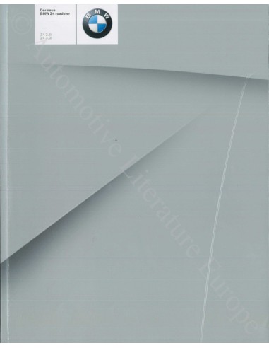 2002 BMW Z4 ROADSTER BROCHURE DUITS