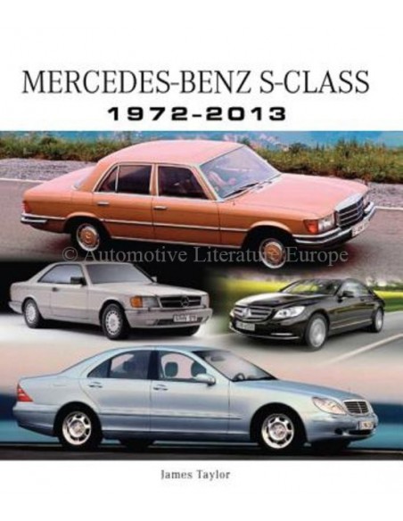 MERCEDES-BENZ S-CLASS 1972-2013 - JAMES TAYLOR BUCH
