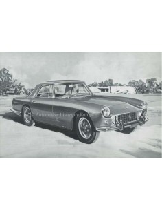 1958 FERRARI 250 GRANTURISMO COUPE PININFARINA BROCHURE FRANS 2