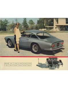1963 FERRARI 250 GT BERLINETTA LUSSO BROCHURE FRANS 2